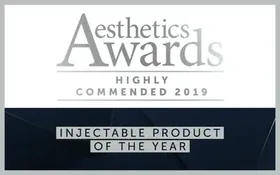 Aesthetics Awards highly commended 2019: injectable product of the year